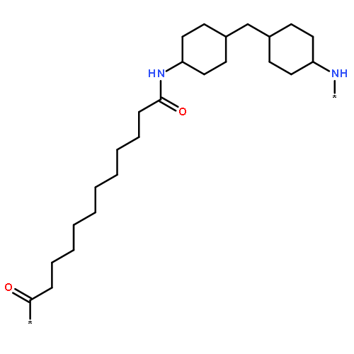 Poly[imino-1,4-cyclohexanediylmethylene-1,4-cyclohexanediylimino(1,12-dioxo-1,12-dodecanediyl)]