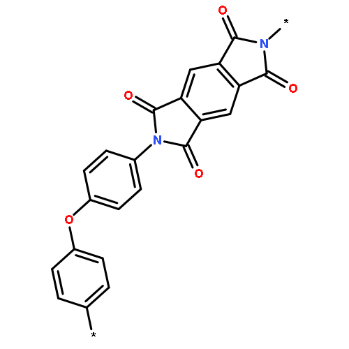 Poly[(5,7-dihydro-1,3,5,7-tetraoxobenzo[1,2-c:4,5-c']dipyrrole-2,6(1H,3H)-diyl)-1,4-phenyleneoxy-1,4-phenylene]