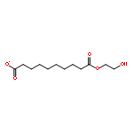 10-(2-hydroxyethoxy)-10-oxodecanoate