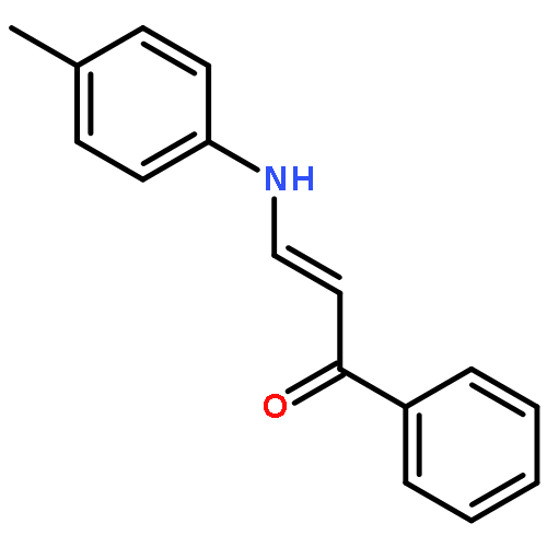 2-Propen-1-one, 3-[(4-methylphenyl)amino]-1-phenyl-, (2Z)-