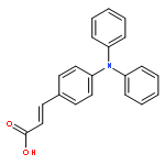 2-Propenoic acid,3-[4-(diphenylamino)phenyl]-