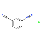 Benzenediazonium, 3-cyano-, chloride