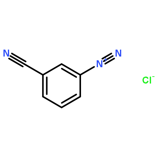 Benzenediazonium, 3-cyano-, chloride