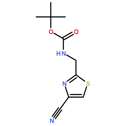 Tert-butyl N-[(4-cyano-1,3-thiazol-2-yl)methyl]carbamate