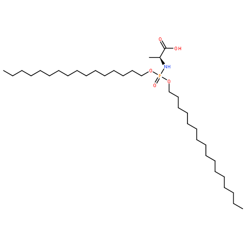 L-Alanine, N-[bis(hexadecyloxy)phosphinyl]-