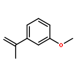 3-CH3OC6H4C(CH3)=CH2