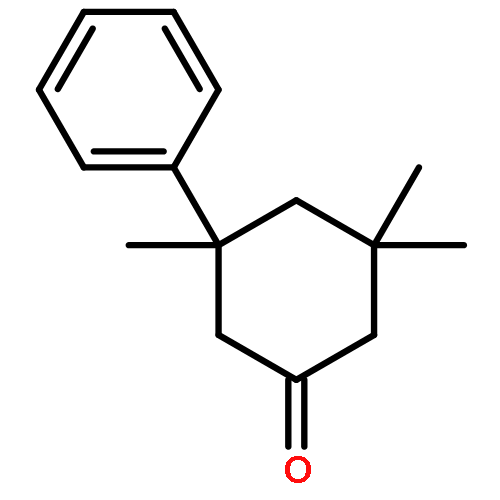 Cyclohexanone, 3,3,5-trimethyl-5-phenyl-