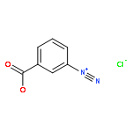 Benzenediazonium, 3-carboxy-, chloride