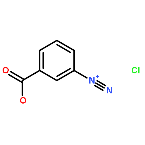 Benzenediazonium, 3-carboxy-, chloride