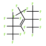 (3E)-1,1,1,2,3,5,6,6,6-nonafluoro-2,4,5-tris(trifluoromethyl)hex-3-ene