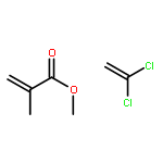 methyl 2-methylprop-2-enoate - 1,1-dichloroethene (1:1)