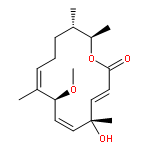 Oxacyclotetradeca-3,6,9-trien-2-one,5-hydroxy-8-methoxy-5,9,13,14-tetramethyl-, (3E,5R,6E,8S,9E,13S,14R)-