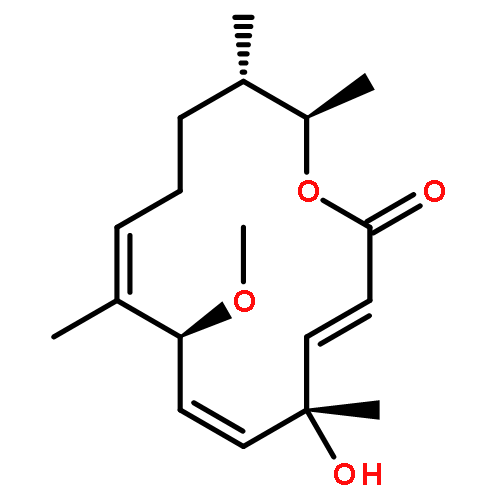 Oxacyclotetradeca-3,6,9-trien-2-one,5-hydroxy-8-methoxy-5,9,13,14-tetramethyl-, (3E,5R,6E,8S,9E,13S,14R)-