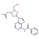 Adenosine, N-benzoyl-2'-deoxy-, 3'-acetate