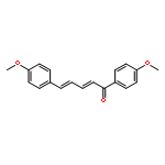 2,4-Pentadien-1-one, 1,5-bis(4-methoxyphenyl)-