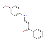 2-Propen-1-one, 3-[(4-methoxyphenyl)amino]-1-phenyl-, (2Z)-