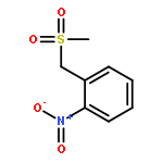 Benzene, 1-[(methylsulfonyl)methyl]-2-nitro-