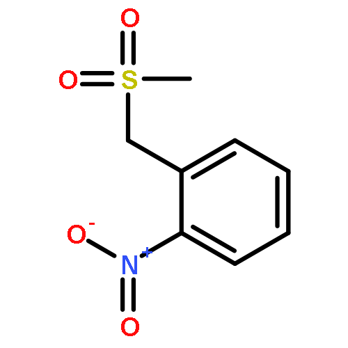 Benzene, 1-[(methylsulfonyl)methyl]-2-nitro-