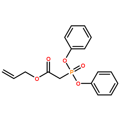 Acetic acid, (diphenoxyphosphinyl)-, 2-propenyl ester