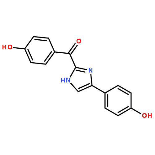 Methanone, (4-hydroxyphenyl)[4-(4-hydroxyphenyl)-1H-imidazol-2-yl]-