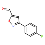 3-(4-Fluoro-phenyl)-isoxazole-5-carbaldehyde