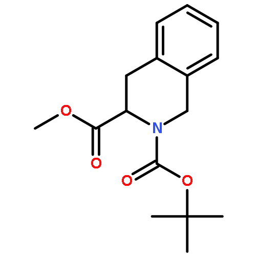 2,3(1H)-Isoquinolinedicarboxylic acid, 3,4-dihydro-,2-(1,1-dimethylethyl) 3-methyl ester, (3S)-