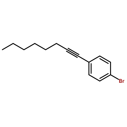 Benzene, 1-bromo-4-(1-octynyl)-