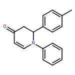 4(1H)-Pyridinone, 2,3-dihydro-2-(4-methylphenyl)-1-phenyl-