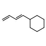 Cyclohexane, (1E)-1,3-butadienyl-