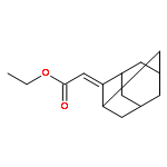 Acetic acid, tricyclo[3.3.1.13,7]decylidene-, ethyl ester