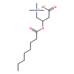 (3S)-3-(octanoyloxy)-4-(trimethylammonio)butanoate