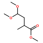 Butanoic acid, 4,4-dimethoxy-2-methyl-, methyl ester