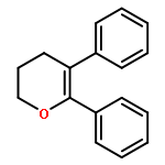 2H-Pyran, 3,4-dihydro-5,6-diphenyl-