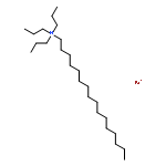 1-Hexadecanaminium, N,N,N-tripropyl-, bromide