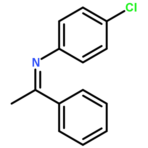 4-chloro-N-[(1E)-1-phenylethylidene]aniline