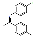 Benzenamine, 4-chloro-N-[1-(4-methylphenyl)ethylidene]-