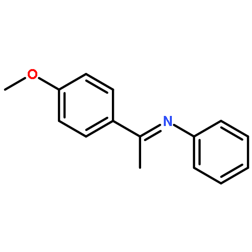 Benzenamine, N-[1-(4-methoxyphenyl)ethylidene]-