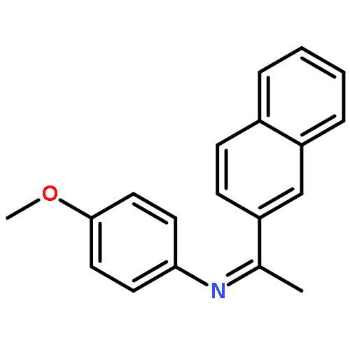 Benzenamine, 4-methoxy-N-[1-(2-naphthalenyl)ethylidene]-