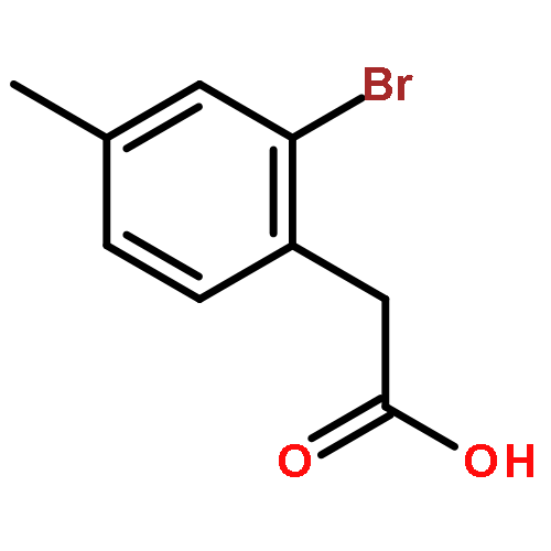 BENZENEACETIC ACID, 2-BROMO-4-METHYL- 