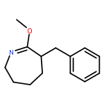 2H-Azepine, 3,4,5,6-tetrahydro-7-methoxy-6-(phenylmethyl)-