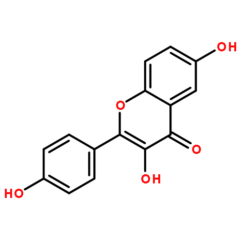 4H-1-Benzopyran-4-one, 3,6-dihydroxy-2-(4-hydroxyphenyl)-