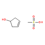 3-Cyclopenten-1-ol, methanesulfonate