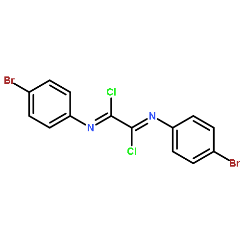 Ethanediimidoyl dichloride, bis(4-bromophenyl)-