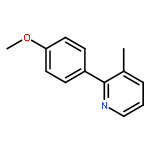 Pyridine, 2-(4-methoxyphenyl)-3-methyl-