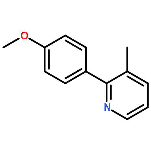 Pyridine, 2-(4-methoxyphenyl)-3-methyl-