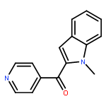 Methanone, (1-methyl-1H-indol-2-yl)-4-pyridinyl-