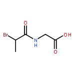 Glycine,N-(2-bromo-1-oxopropyl)-