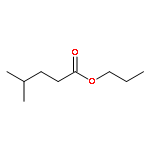 Pentanoic acid, 4-methyl-, propyl ester