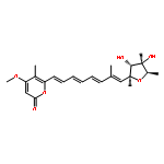 D-Iditol,2,5-anhydro-1,6-dideoxy-2-C-[(1E,3E,5E,7E)-8-(4-methoxy-5-methyl-2-oxo-2H-pyran-6-yl)-2-methyl-1,3,5,7-octatetraen-1-yl]-4-C-methyl-