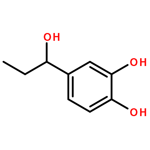 4-(1-hydroxypropyl)benzene-1,2-diol